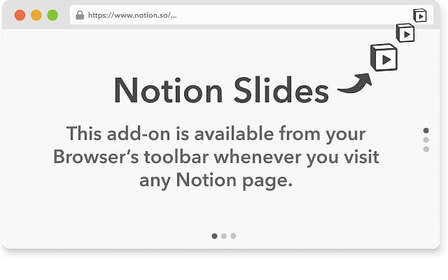 Notion Slides extension for Chrome banner