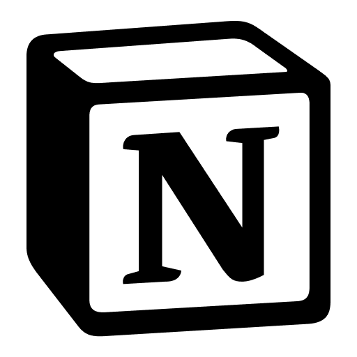 Logotipo de la app Notion
