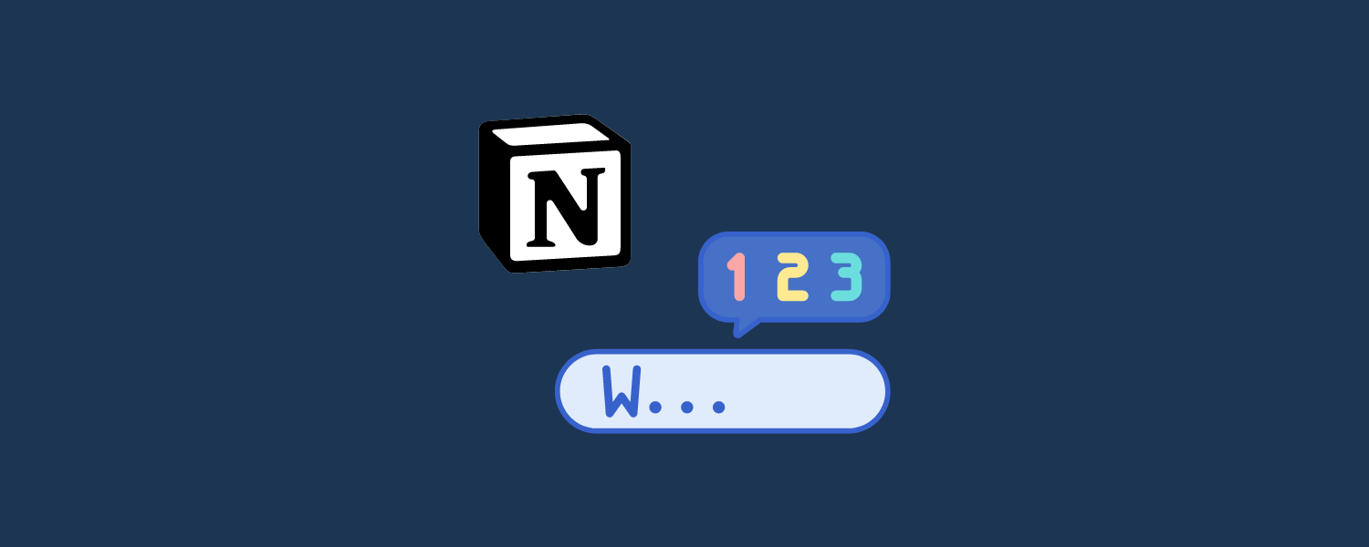 3つの簡単なステップでNotionの単語数をチェックする方法